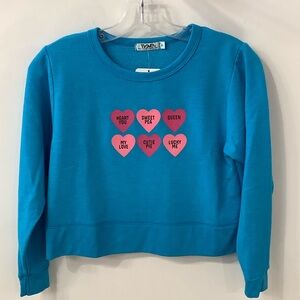 LOVE HEARTS SWEATSHIRT